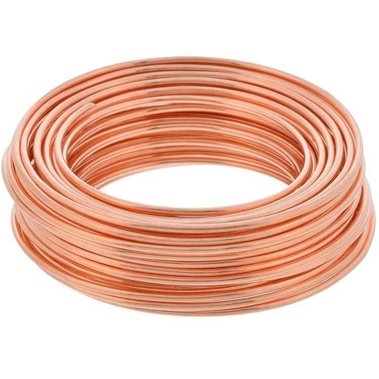 1 mm Bakır Tel Yuvarlak - 1 metre